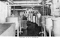Photo # NH 103326: Galley scene on USS Zeppelin, 1919