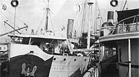 Photo # NH 105222:  USS Luella circa September 1918