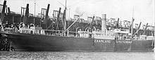 Photo #  NH 105240:  S.S. Zaanland, later USS Zaanland (ID # 2746) circa March 1918