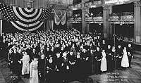Photo # NH 105863: Attendees at the USS Princess Matoika ball, Waldorf-Astoria Hotel, New York City, 31 May 1919