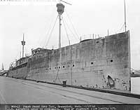 Photo # 19-N-24267:  USS Aroostook at the Puget Sound Navy Yard, 18 June 1941